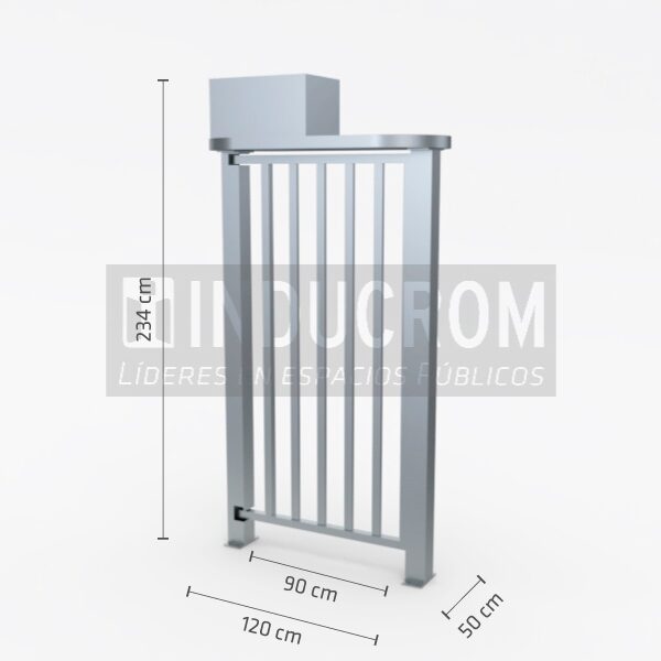 PUERTA PARA DISCAPACITADOS ELECTRONICA ALTA MANUAL