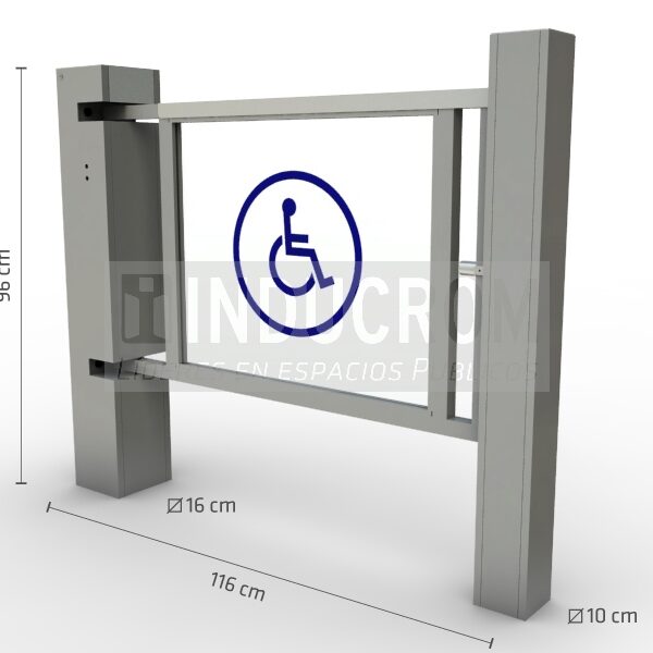 Puerta para Personas con Discapacidad Bidireccional